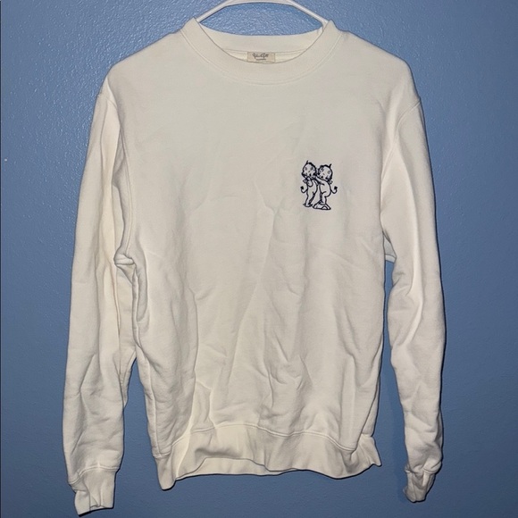 John Galt Angel Devil Crew Neck Sweatshirt - OS. B5 - Picture 1 of 9
